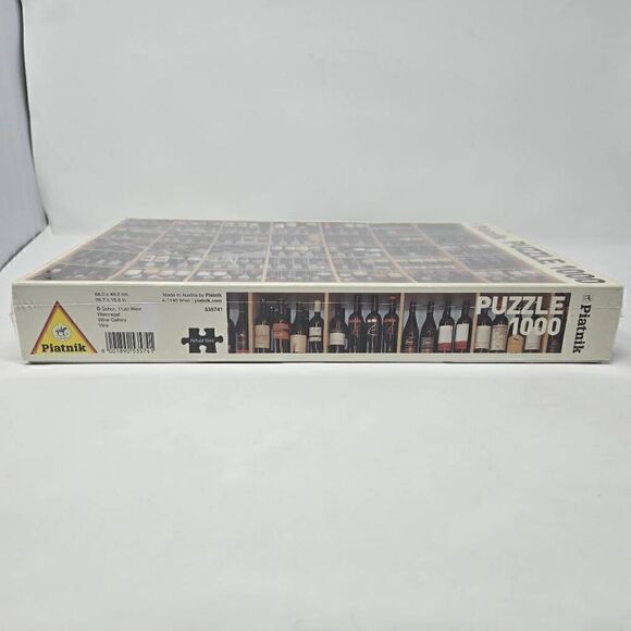 PIATNIK 1000 PIECE PUZZLE WINE GALLERY MADE IN AUSTRIA 26.7" X 18.8" NEW - Picture 5 of 5